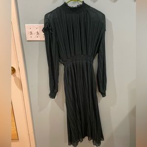 Green Zara dress